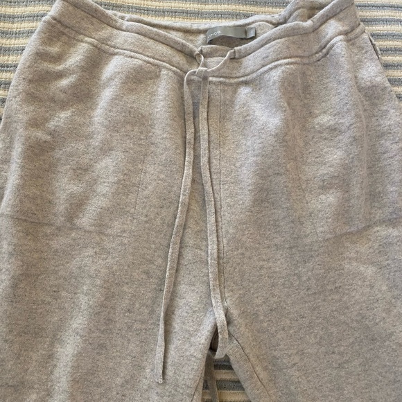 VINCE WOMEN’S WOOL CASHMERE JOGGER TRACK PANT MEDIUM - Picture 2 of 5